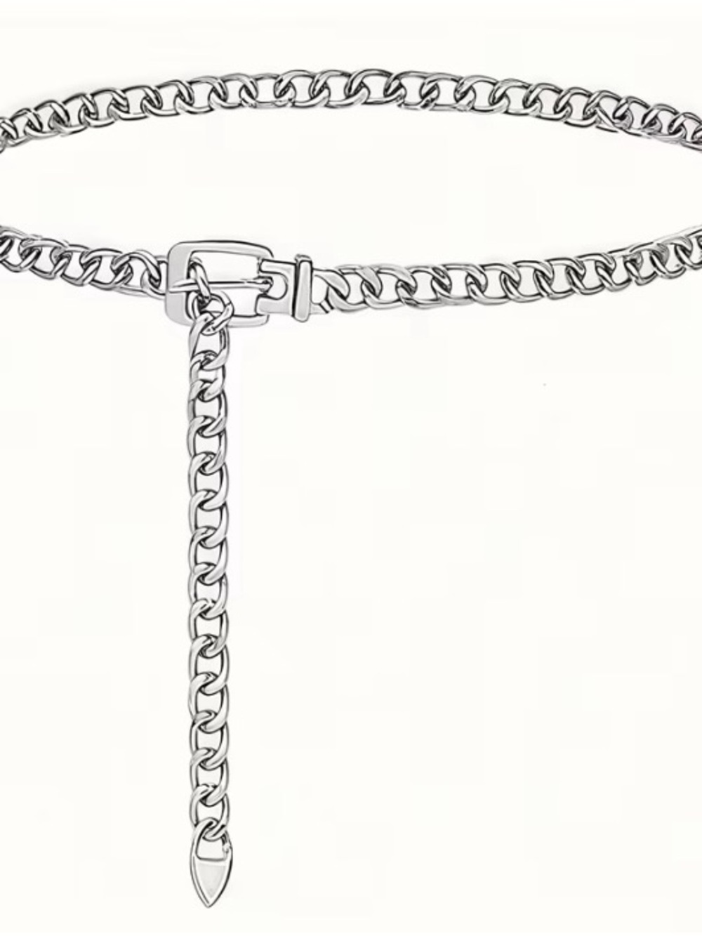 Silver Chain Belt
